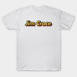 Jim Croce // Retro 3D Artwork Design T-Shirt